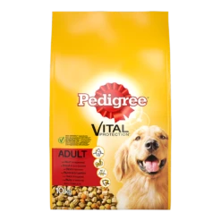 Pedigree Vital Protection Adult Brokken - Rund & Groenten - Hondenvoer - 10kg