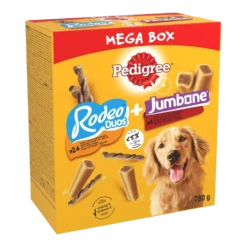 Pedigree Megabox Rodeo & Jumbone - Hondensnacks - 780g