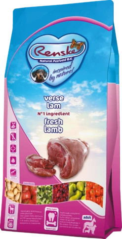 Renske Super Premium Droogvoer - Verse Lam, Graanvrij - Hondenvoer - 2kg