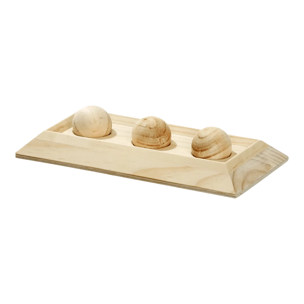 Flamingo Rody Brain Train Bord Met 3 Kogels 3 Flamingo Rody Brain Train Bord Met 3 Kogels