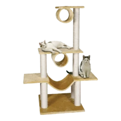 Flamingo Scratch Pole Amedeo - Beige - 103x57x141cm 7 Flamingo Scratch Pole Amedeo - Beige - 103x57x141cm -Pet Planet Verkoop scratch pole amedeo beige 103x57x141cm flamingo 2