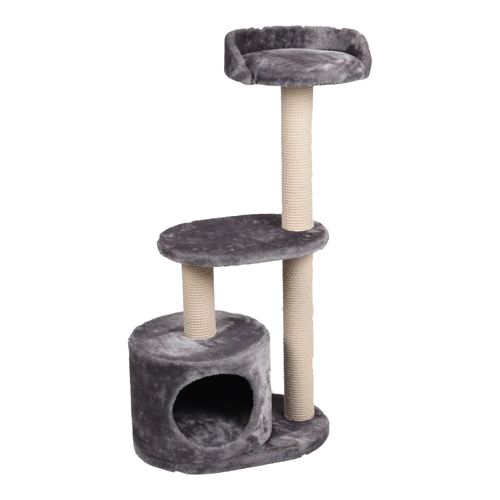 Flamingo Scratching Tree Echo - Grey - 48x34x99cm 3 Flamingo Scratching Tree Echo - Grey - 48x34x99cm