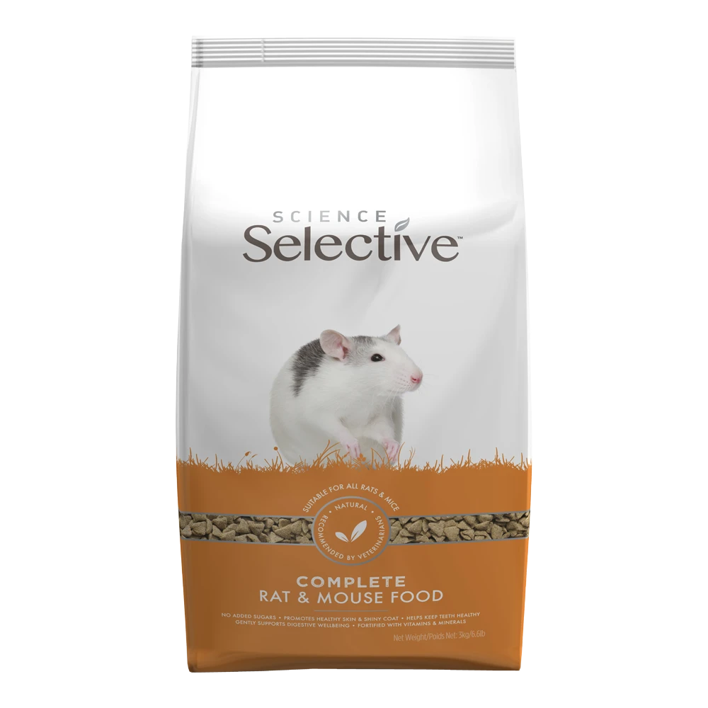 Selective Rat & Mouse - Rattenvoer - 3kg 3 Selective Rat & Mouse - Rattenvoer - 3kg