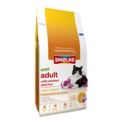 Smu00f8lke Adult Met Kip En Rijst - Kattenvoer - 4kg