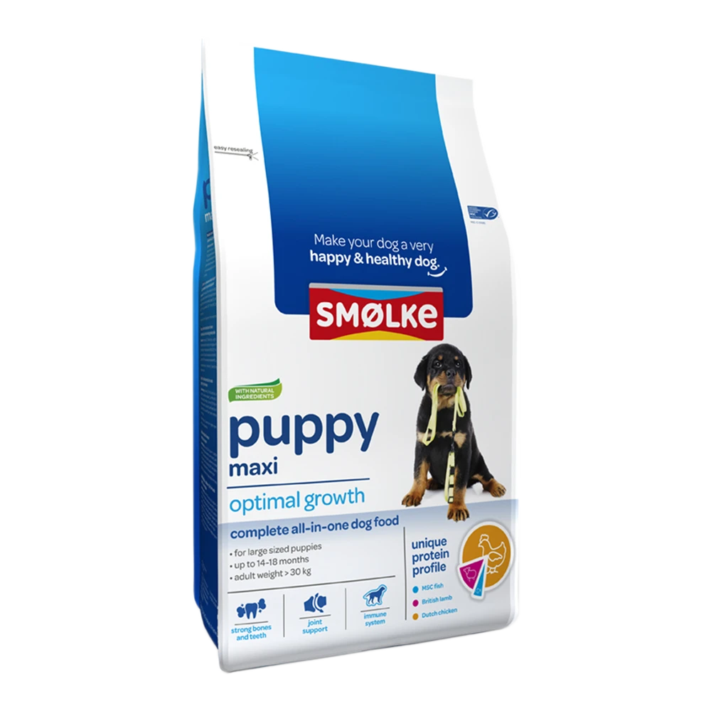 Smu00f8lke Puppy Maxi - Hondenvoer - 3kg 3 Smu00f8lke Puppy Maxi - Hondenvoer - 3kg