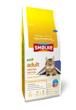 Smu00f8lke Adult Met Vis En Rijst - Kattenvoer - 2kg
