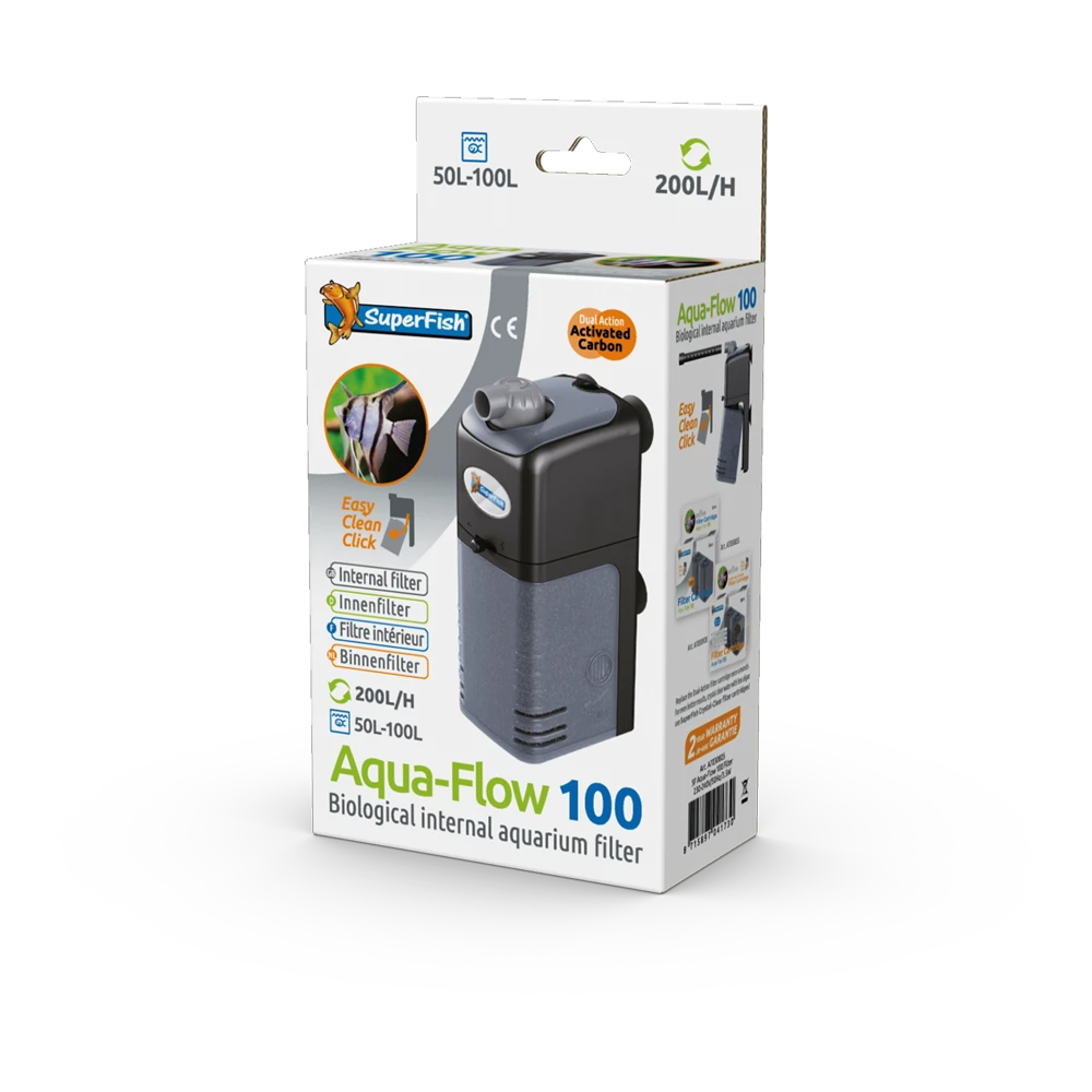 Superfish Aquaflow 100 Filter - 200L - Aquariumfilter 3 Superfish Aquaflow 100 Filter - 200L - Aquariumfilter