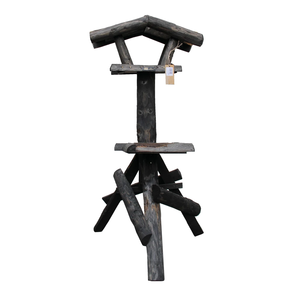 Vogelhuis Leeuwerik - Leislag Grijs - Zwart - 120x50x30cm 3 Vogelhuis Leeuwerik - Leislag Grijs - Zwart - 120x50x30cm