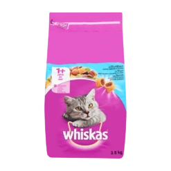 Whiskas 1+ Adult Droge Brokjes - Tonijn - Kattenvoer - 3,8kg